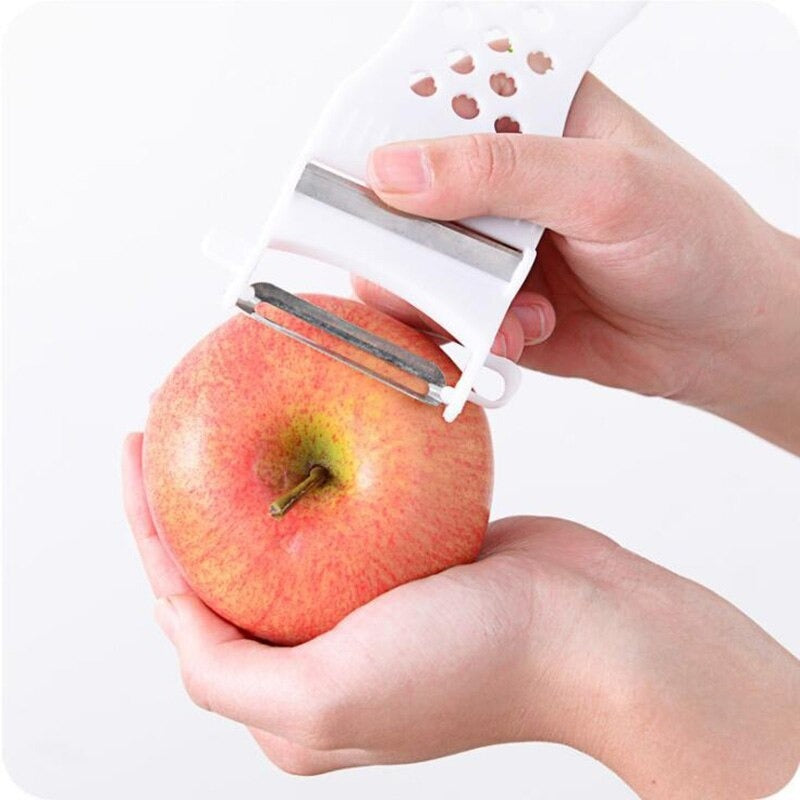 Multifunction Vegetable Cutter & Slicer – Manual Potato, Radish, Cucumber Grater & Peeler