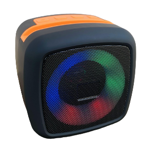 X-911 Wireless Bluetooth Speaker | Portable High Bass Speaker with LED Lights, USB, AUX, FM & TF Card Support