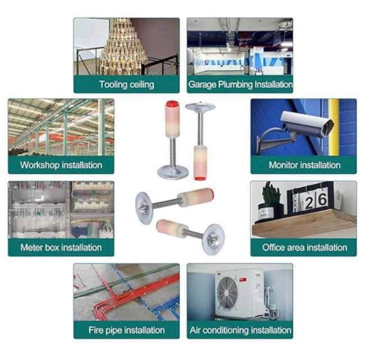 27mm Nail Gun Nails – Heavy Duty Steel Nails for Nail Gun (200pcs Pack)