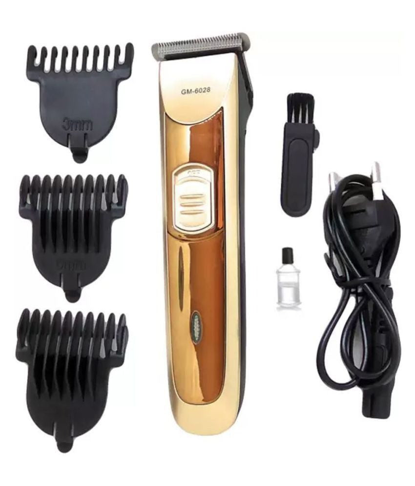 Geemy GM-6028 Professional Hair and Beard Trimmer for Men Rechargeable Grooming Tool