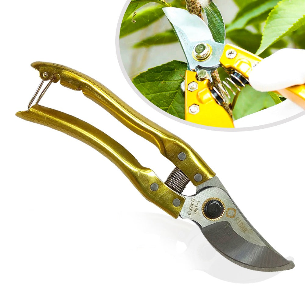 Stainless Steel Garden Scissors Grafting Tool, Bonsai Pruners, Fruit Tree Pruning Shears & Gardening Secateurs