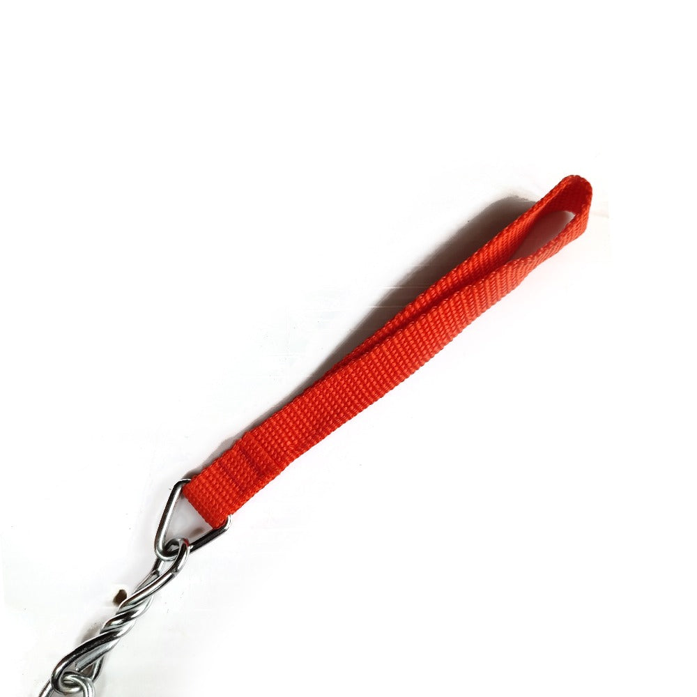 Heavy Duty Metal Dog Leash Chew Proof Chain 155cm for Large and Small Bulldogs