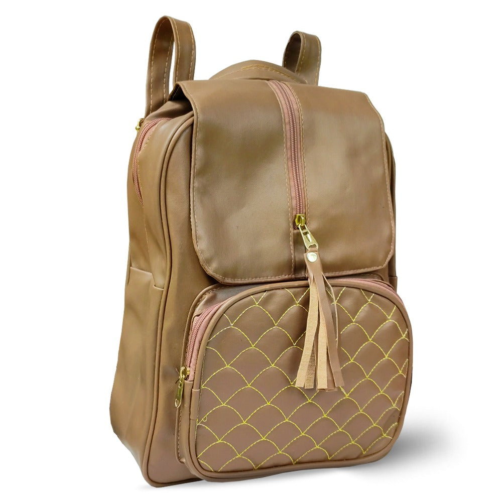 New Female Fashion Lady High Capacity College Backpack – Trendy Girls Laptop School Bag Travel Book Bag