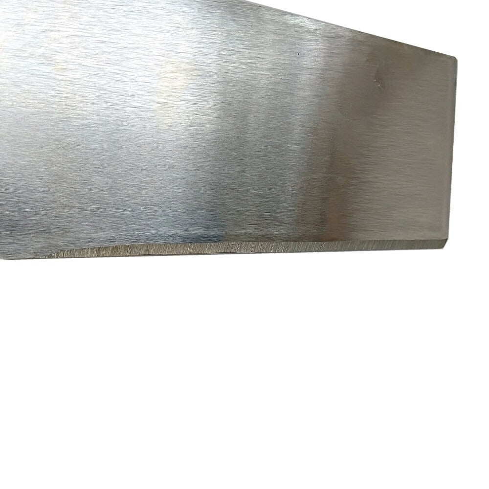 Steel 305mm 2T White Brush Grass Cutter Blade Replacement Straight Blade 25.4mm