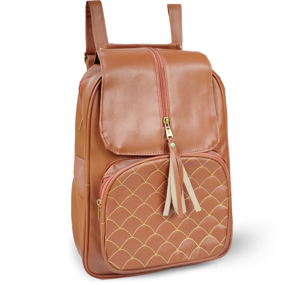 New Female Fashion Lady High Capacity College Backpack – Trendy Girls Laptop School Bag Travel Book Bag