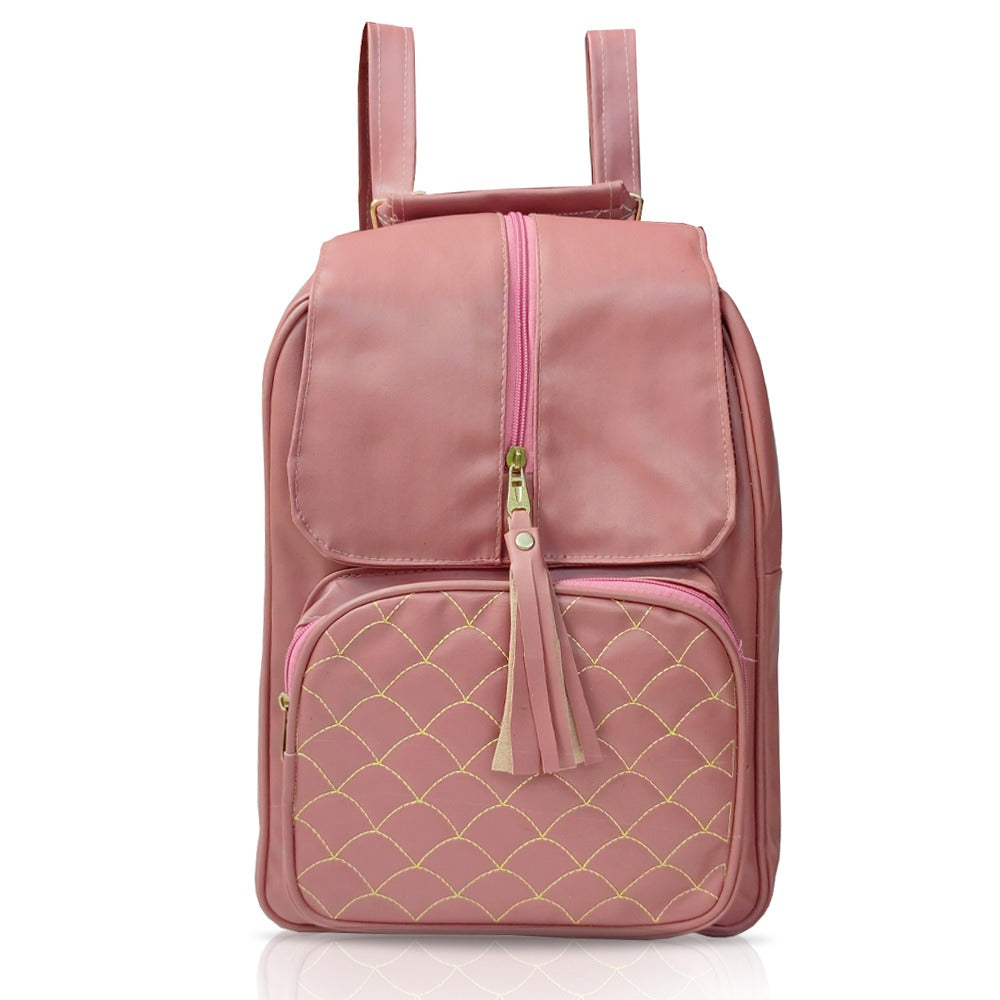 New Female Fashion Lady High Capacity College Backpack – Trendy Girls Laptop School Bag Travel Book Bag