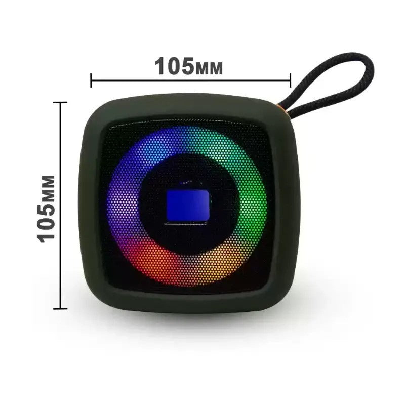X-911 Wireless Bluetooth Speaker | Portable High Bass Speaker with LED Lights, USB, AUX, FM & TF Card Support