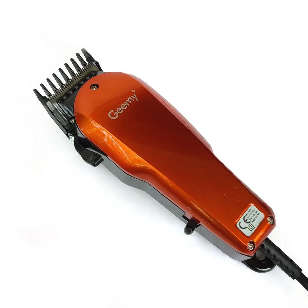 10W Professional Hair Clipper Trimmer with Wire – 2 Cutter Heads, 4 Limit Combs Haircut Machine