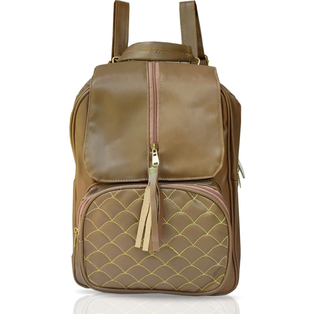New Female Fashion Lady High Capacity College Backpack – Trendy Girls Laptop School Bag Travel Book Bag