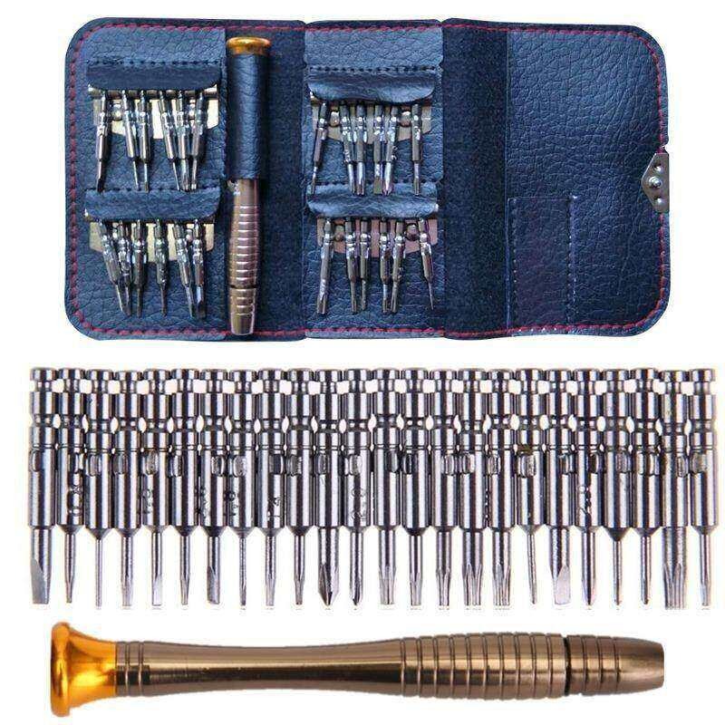 Phone Repair Tool Set 24 in 1 Precision Torx Screwdriver Kit for iPhone Laptop and Electronics