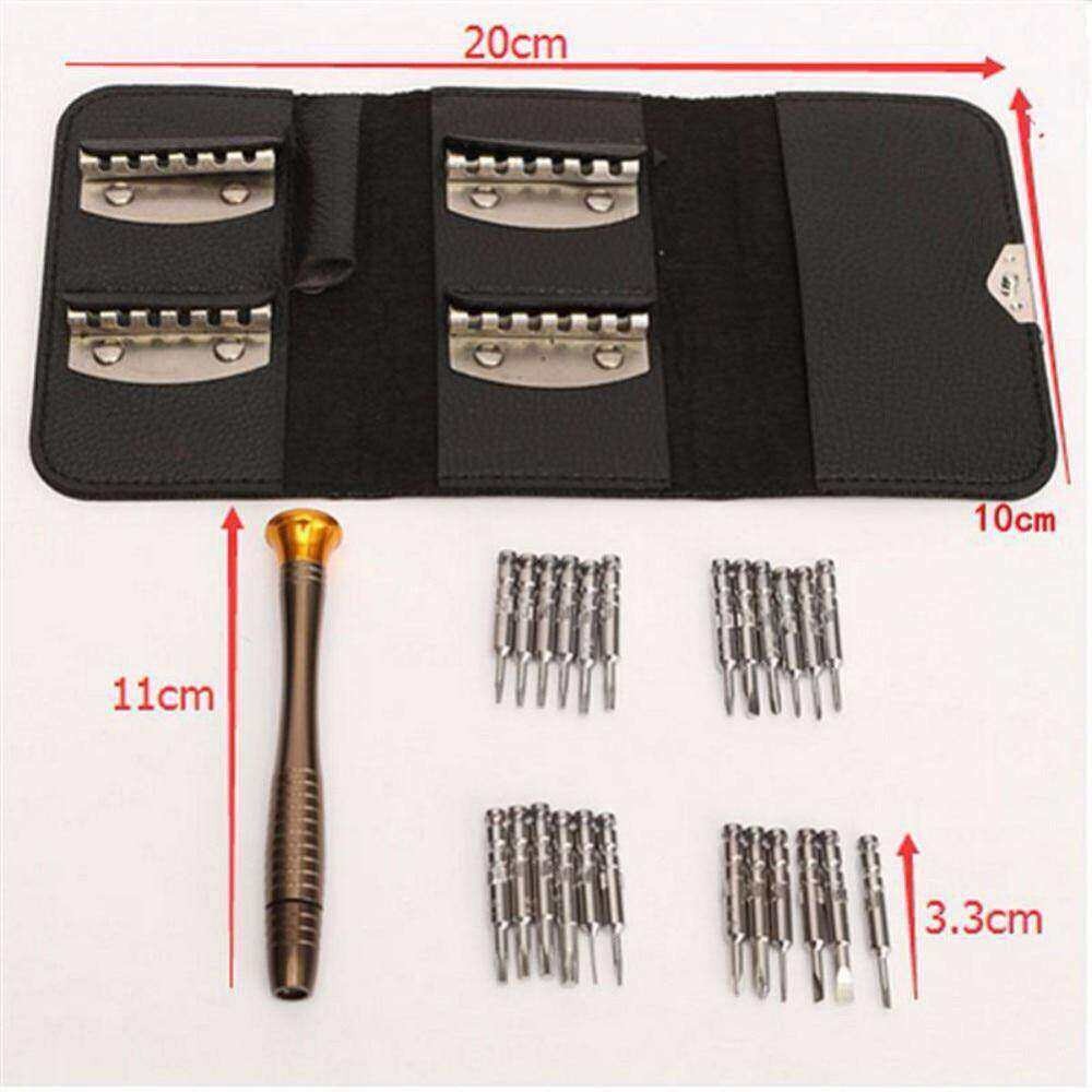 Phone Repair Tool Set 24 in 1 Precision Torx Screwdriver Kit for iPhone Laptop and Electronics