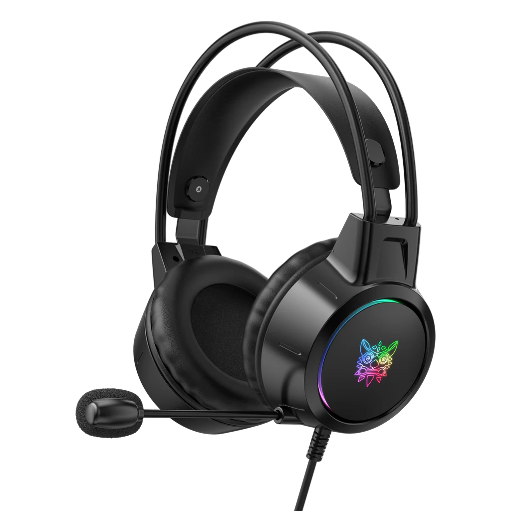 ONIKUMA X15 PRO Double-Head Beam Noise Cancelling Microphone Durable Stereo Surround Gaming Headphones RGB Audífonos Alámbricos Gaming Headset
