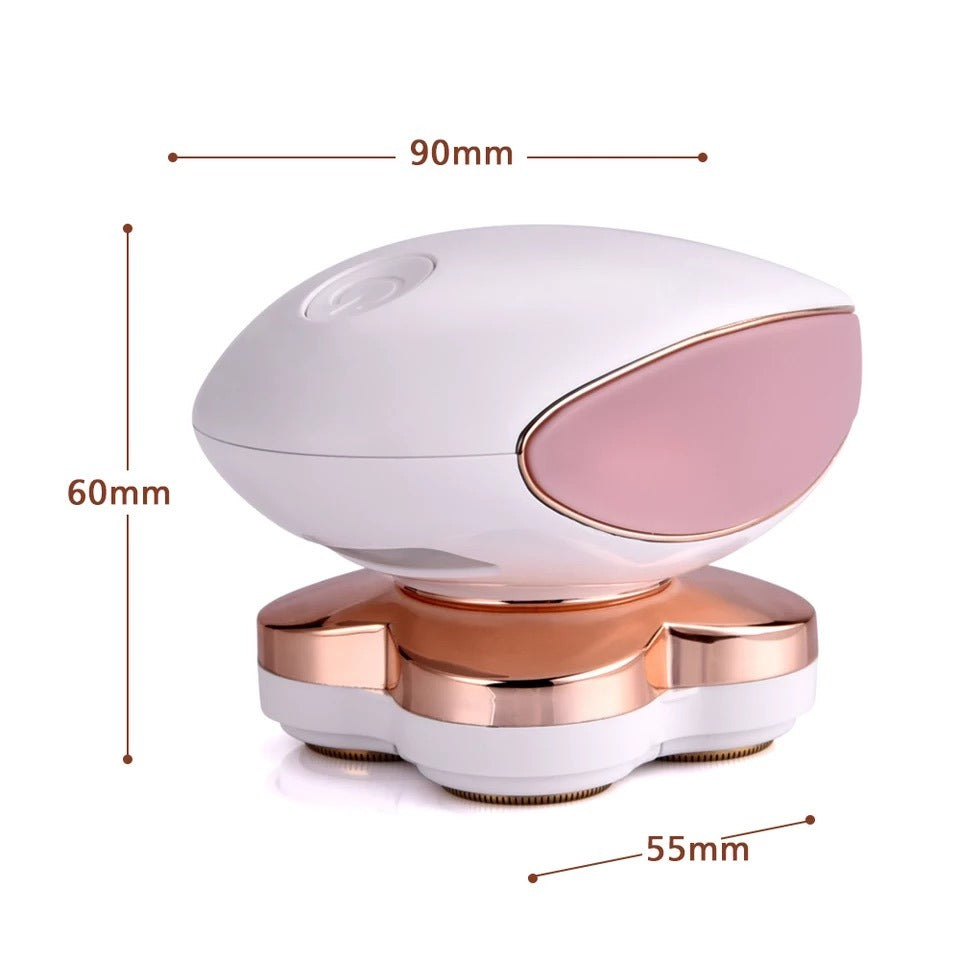 Heart Of Love Flawless Body Hair Remover Rechargeable Waterproof Electric Shaver for Women