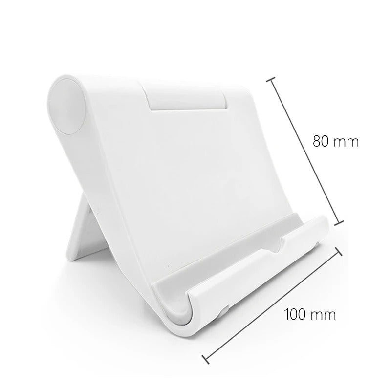 Universal Foldable Desk Phone Holder & Tablet Mount Stand for Mobile Phone Tablet Desktop Adjustable Foldable Non-slip Holder