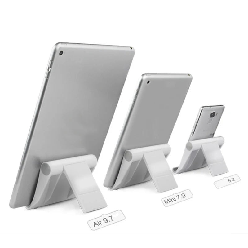 Universal Foldable Desk Phone Holder & Tablet Mount Stand for Mobile Phone Tablet Desktop Adjustable Foldable Non-slip Holder