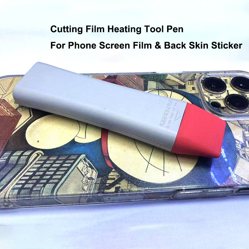 Heating Pen For Mobile Phone Back Sticker Skin Tpu Screen Protector Hydrogel Film Usb Heating Repair Pen