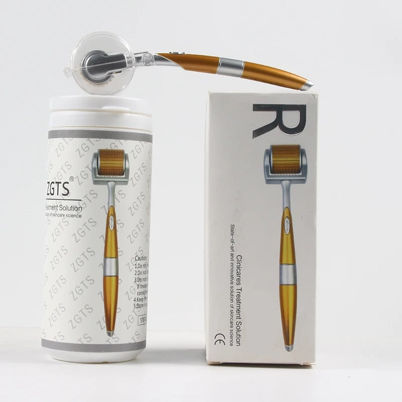 ZGTS 192 Derma Roller Titanium Micro Needles System Dermaroller Derma Roller Mesotherapy For Facial Care Microneedling