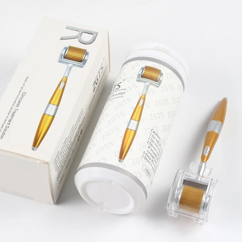 ZGTS 192 Derma Roller Titanium Micro Needles System Dermaroller Derma Roller Mesotherapy For Facial Care Microneedling