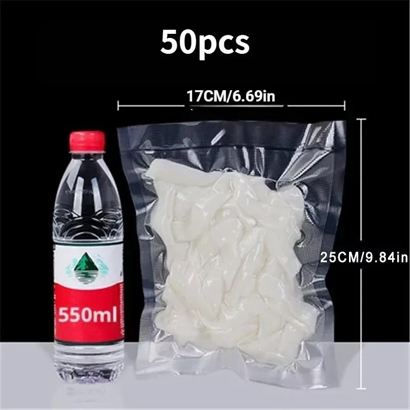 2024 NEW Food Vacuum Sealer Packaging Machine with Free 10pcs Vacuum bags Household Kitchen Food Vacuum Sealing