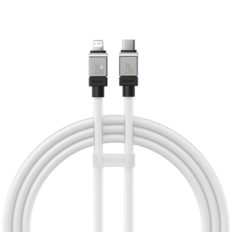Baseus CoolPlay Series 20W Type-C to Lightning Fast Charging Cable 1m – White
