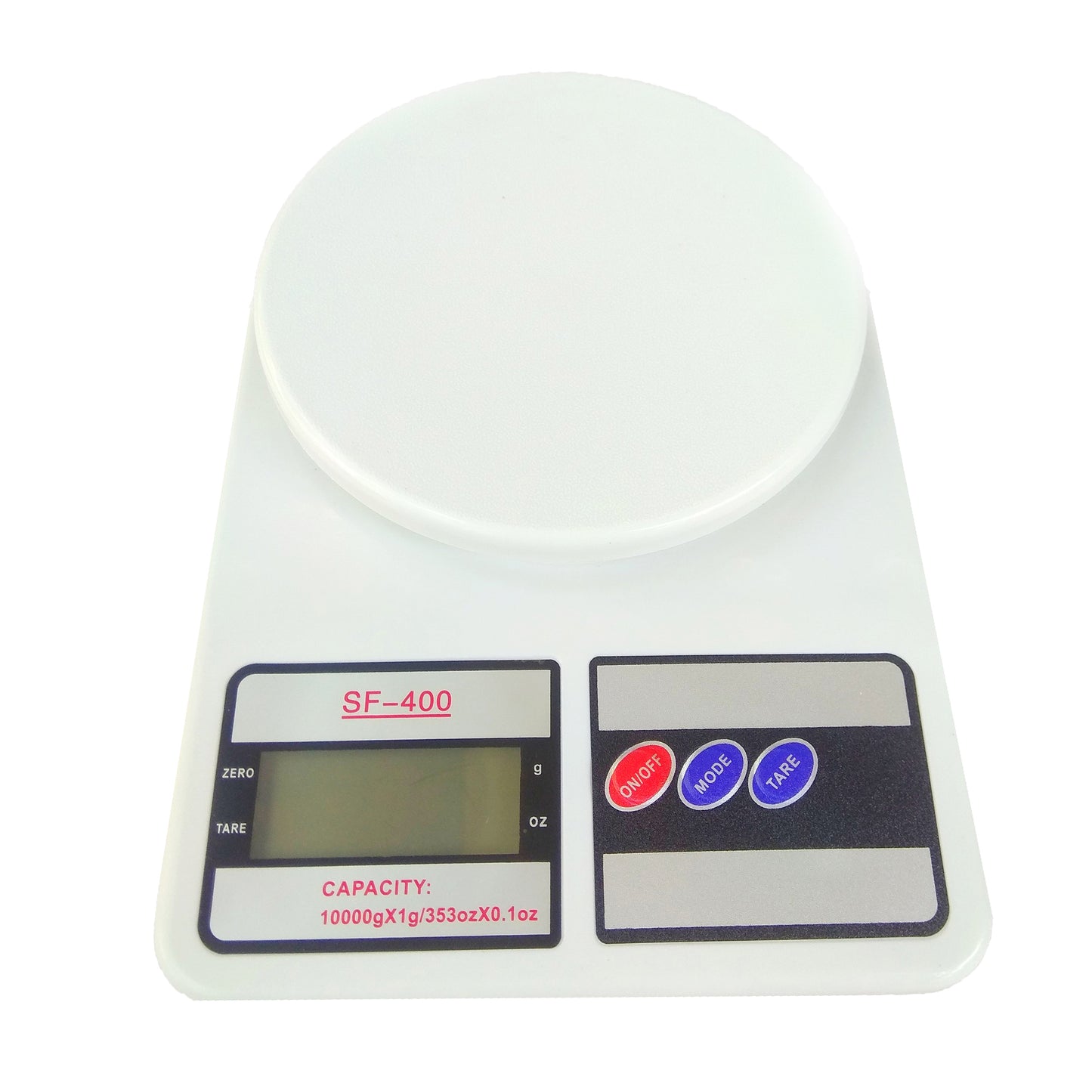 Digital Kitchen Scale 10kg LCD Electronic Food Measuring Scale Portable 1g Accuracy