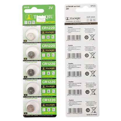 Tianqiu CR 1220 Battery 3V Lithium Button Cell Dry Battery