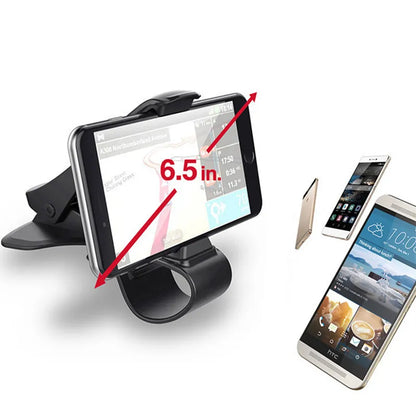 Car Phone Gps Holder Universal Navigation Dashboard In Car Mobile Support Clip Fold Holder Car Phone Kickstand