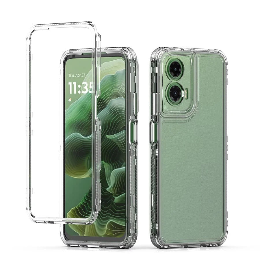 Motorola G34 5G / G45 5G Transparent Clear Back Cover Cell Phone Case For Motorola G34 5G / G45 5G Transparent Back Cover