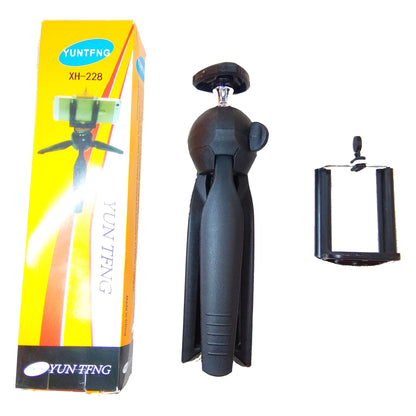 Mini Tripod Portable Tabletop Tripod Stand for Camera and Smartphone