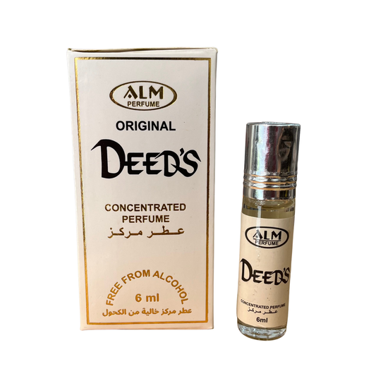 Deeds 6ml Attar Long Lasting Perfume Oil for Men and Women