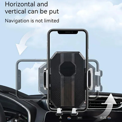 Multifunctional 360 Rotate Car Phone Holder Moblie Windshield Mount Stand For iPhone Samsung Xiaomi Hand Free Driving Car Phone Holder