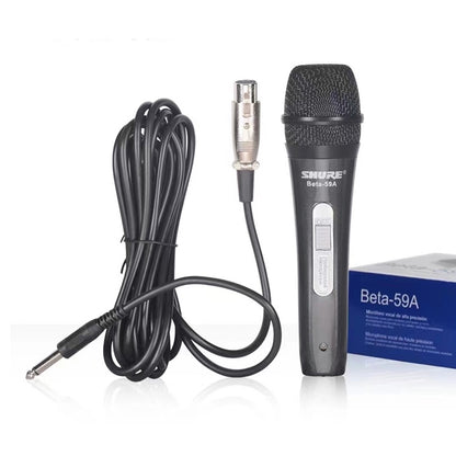 Beta 59A / TTD-59A Dynamic Vocal Microphone for Live Performances and Studio Use