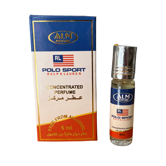 Polo Sport 6ml Attar Long Lasting Perfume Oil for Men and Women