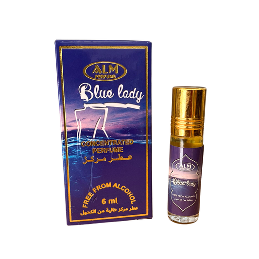 Blue Lady 6ml Attar Long Lasting Perfume Oil for Women