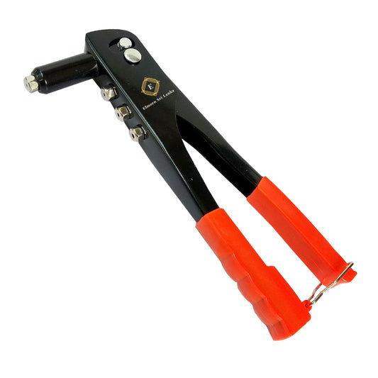 Heavy Duty Pop Rivet Gun Tool Kit Hand Riveter with Steel Blind Rivets for Metal & Woodworking Repairs