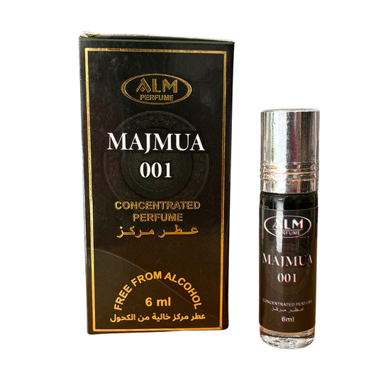 Majmua 6ml Attar Long Lasting Perfume Oil for Men & Women