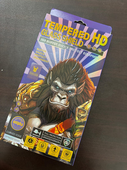 Redmi Note 15 Full Glue Tempered Glass 360 Buffer shock Xiaomi Redmi note 15 Tempered Protective Film