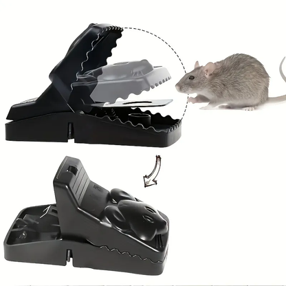 Plastic Rat Trap – Reusable Rodent Catcher for Home or Office Use

