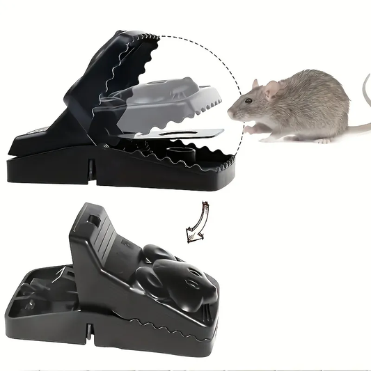 Plastic Rat Trap – Reusable Rodent Catcher for Home or Office Use

