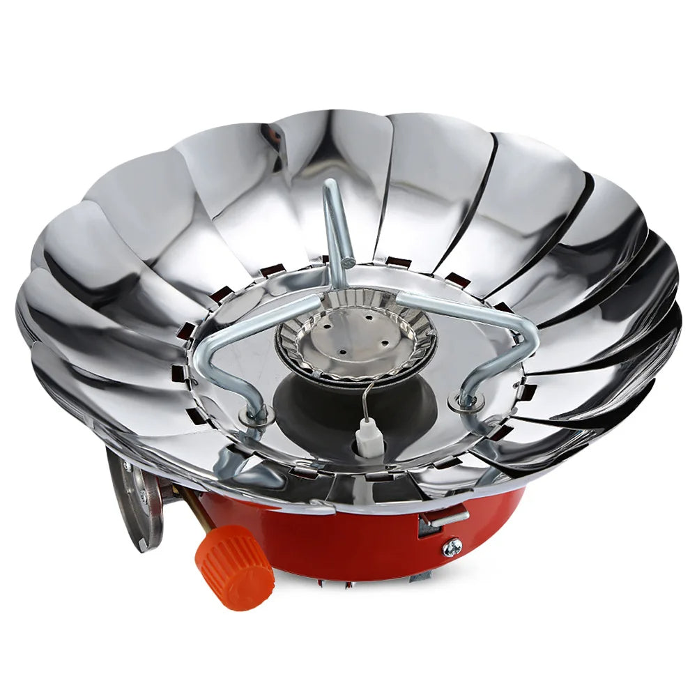 Portable Windproof Camping Gas Stove – Compact Outdoor Cooking Burner for Hiking, Backpacking, and BBQ

