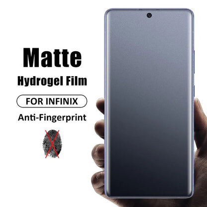 Hydrogel Matte Screen Protector for Infinix HOT Series VIP Anti-Glare HD Soft Protective Front Film