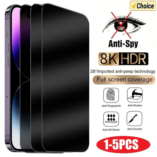 Hydrogel Privacy Screen Protector for Infinix Smart Series Anti-Spy HD Soft Protective Front Film