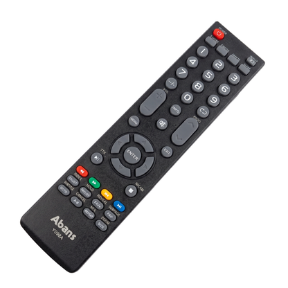Abans LED TV Remote EN-83801 / Y098A Abans Tv Remote Replacement Remote Control