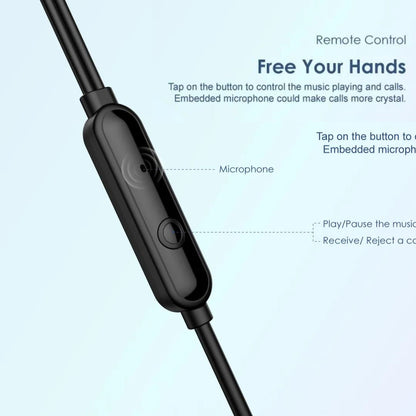 Oraimo Earphones Wired 3.5mm In-ear Earphone Earbuds Headset Earphone Handsfree