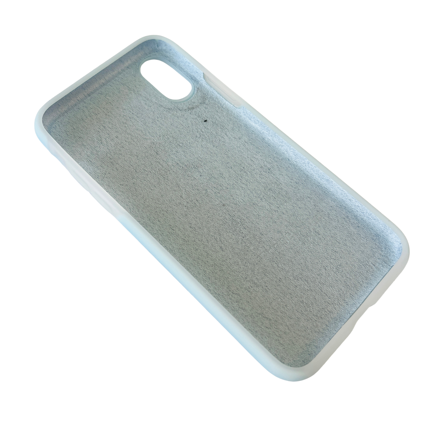 Iphone X/XS Jelly Silicone Back Cover for Iphone X XS with Velvet Back Cover