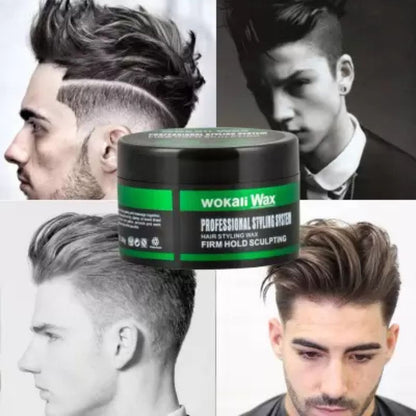 Unisex Hair Wax for All Hair Types Wokali Wax Sulfate-Free Moisturizing Firm-Hold Sculpting Wax