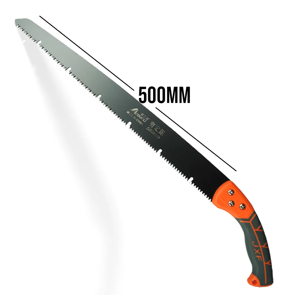 High Quality Double Side 500mm Hand Saw Multifunctional Outdoor Logging Saw Woodworking Saw Garden Camping Pruning Saw Hand Tools