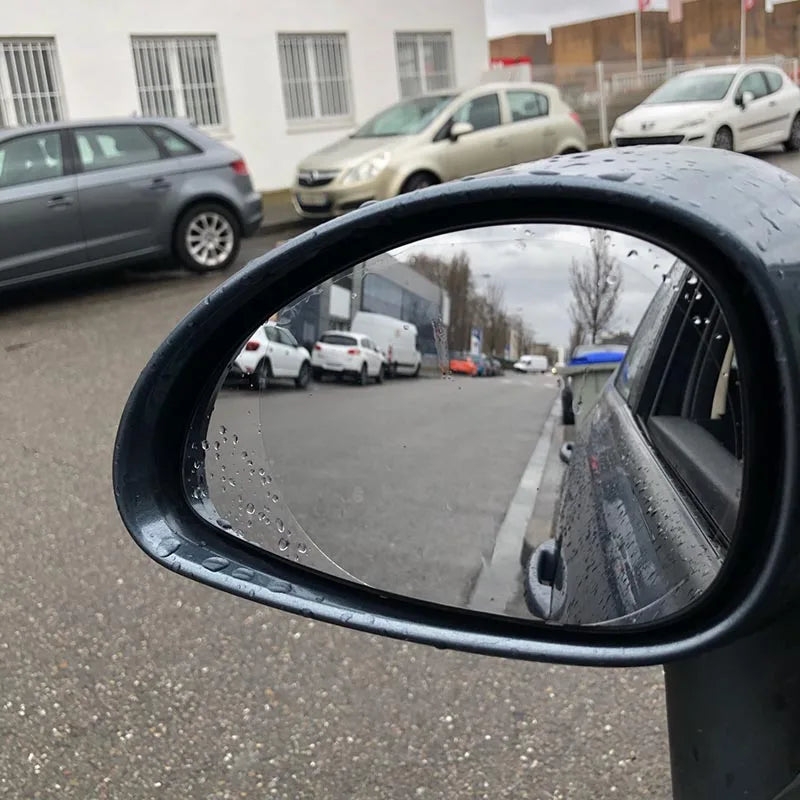 Anti-Fog Rearview Mirror Film – Hydrophobic Rainproof Car Mirror Protector for Clear Visibility