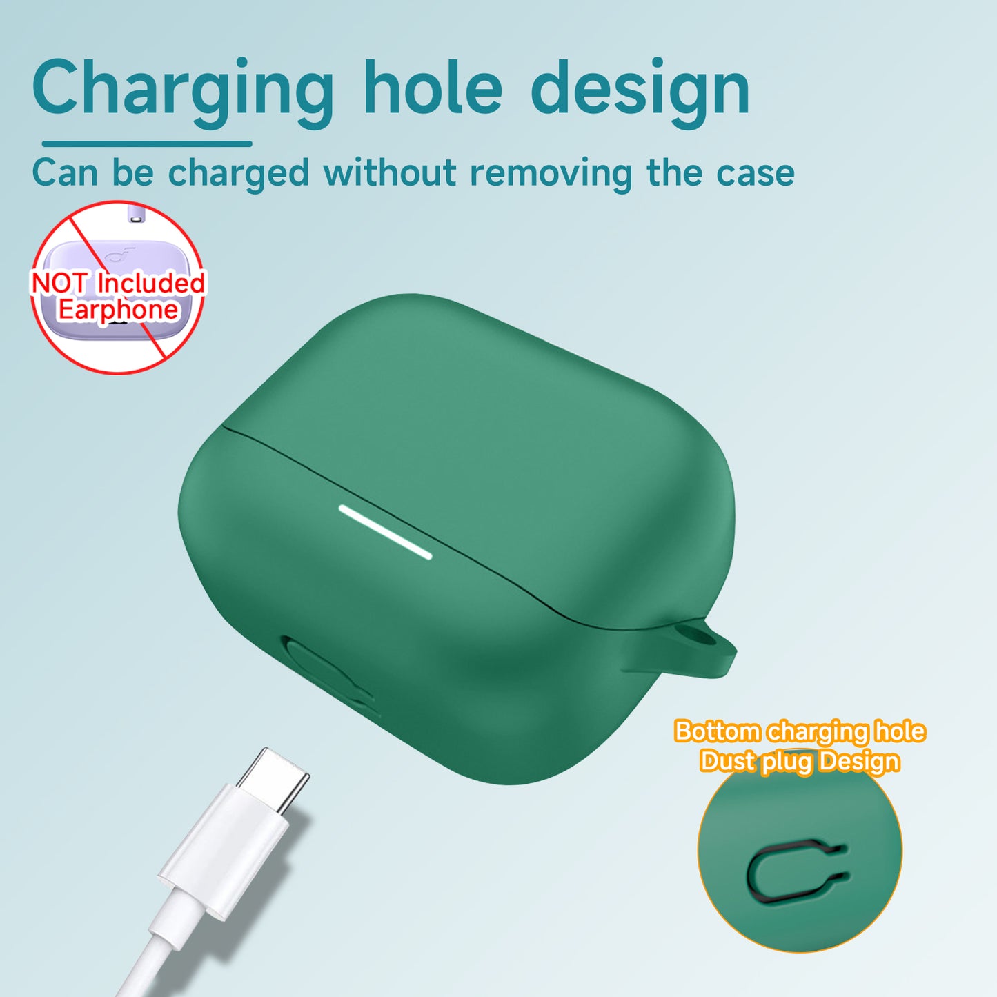 Anker Soundcore K 20i Silicone Case Earphone Protective Case