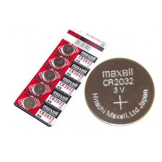 Maxell CR2032 3V Lithium Coin Battery – Long-Lasting Power for CMOS, Watches & Electronics